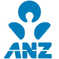 Australia And New Zealan... (ANZ)のロゴ。