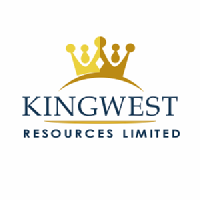 Kingwest Resources (KWR)のロゴ。