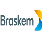 BRASKEM ON (BRKM3)のロゴ。