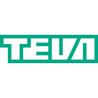 Teva Pharmaceutical Indu... (TEV)のロゴ。