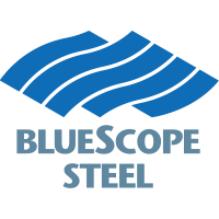 のロゴ Bluescope Steel