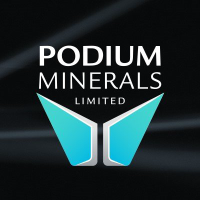 Podium Minerals (POD)のロゴ。