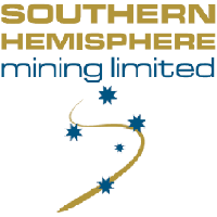 Southern Hemisphere Mining (SUH)のロゴ。