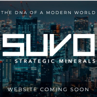 Suvo Strategic Minerals (SUV)のロゴ。