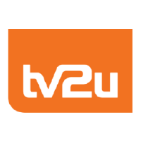 TV2U (TV2)のロゴ。