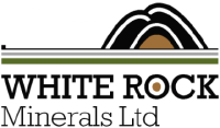 White Rock Minerals (WRM)のロゴ。