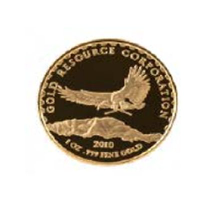 Gold Resource (GORO)のロゴ。