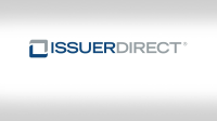 Issuer Direct (ISDR)のロゴ。