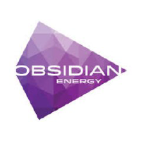 Obsidian Energy (OBE)のロゴ。