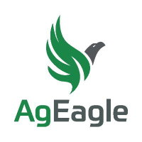 AgEagle Aerial Systems (UAVS)のロゴ。