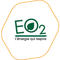 EO2 (ALEO2)のロゴ。