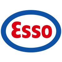 Esso (ES)のロゴ。