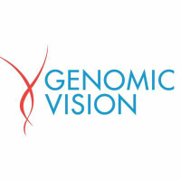 Genomic Vision (GV)のロゴ。