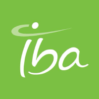 Ion Beam Applications (IBAB)のロゴ。