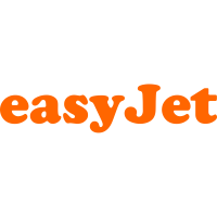 Easyjet (EZJ)のロゴ。