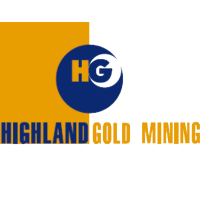 Highland Gold Mining Ld (HGM)のロゴ。
