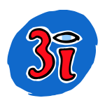 3i (III)のロゴ。
