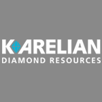 Karelian Diamond Resources (KDR)のロゴ。