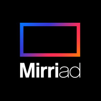 Mirriad Advertising (MIRI)のロゴ。