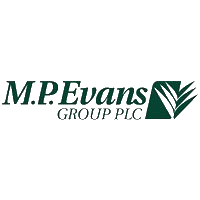 M.p. Evans (MPE)のロゴ。