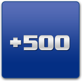 Plus500 (PLUS)のロゴ。