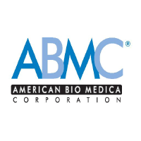 American Bio Medica (CE) (ABMC)のロゴ。