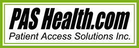 Patient Access Solutions (CE) (PASO)のロゴ。