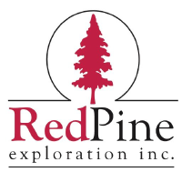 Red Pine Exploration (QB) (RDEXF)のロゴ。