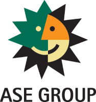 ASE Technology (ASX)のロゴ。