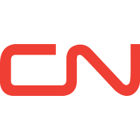Canadian National Railway (CNI)のロゴ。