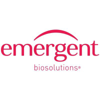 Emergent Biosolutions (EBS)のロゴ。