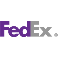 FedEx (FDX)のロゴ。