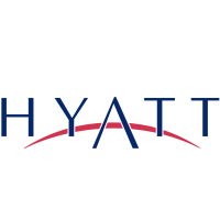 Hyatt Hotels (H)のロゴ。