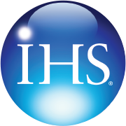 IHS (IHS)のロゴ。