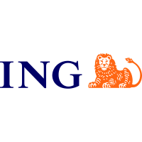 ING Groep NV (ING)のロゴ。