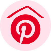 Pinterest (PINS)のロゴ。