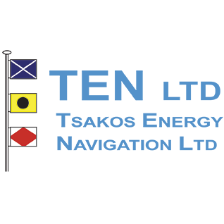 Tsakos Energy Navigation (TNP)のロゴ。