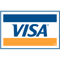 Visa (V)のロゴ。