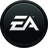Electronic Arts (EA)のロゴ。