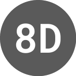 8x8 Dl 001 (EGT)のロゴ。