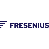 Fresenius SE & Co KGaA (FRE)のロゴ。