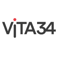 Vita 34 (V3V)のロゴ。