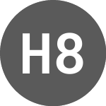 Hut 8 Mining (HUT)のロゴ。