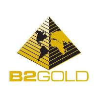 B2Gold (BTO)のロゴ。