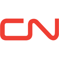 Canadian National Railway (CNR)のロゴ。