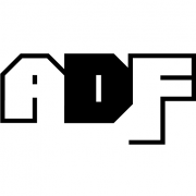 ADF (DRX)のロゴ。