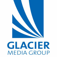 Glacier Media (GVC)のロゴ。