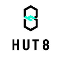 Hut 8 (HUT)のロゴ。