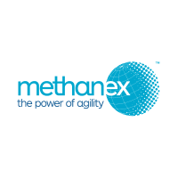 Methanex (MX)のロゴ。