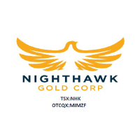 Nighthawk Gold (NHK)のロゴ。